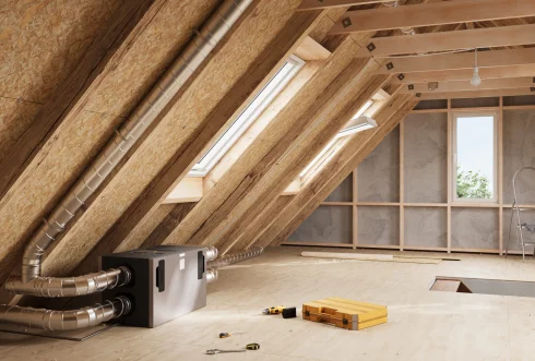 Genvex loftinstallation